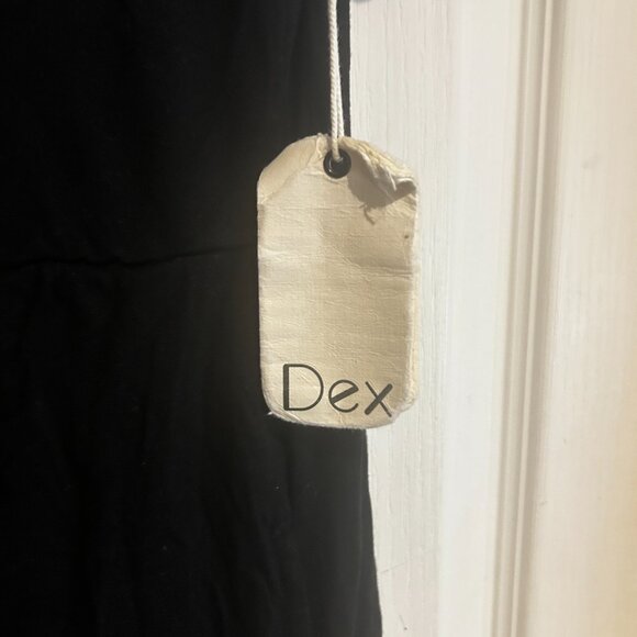 Dex Black Short Sleeve Tiered Dress – Size Small (NWT) - Picture 3 of 5